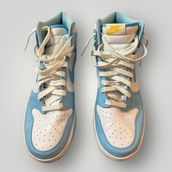 2022 Nike Dunk High 'Blue Chill' DD1399 401 US  Men's 10,5 - Picture 2 of 8